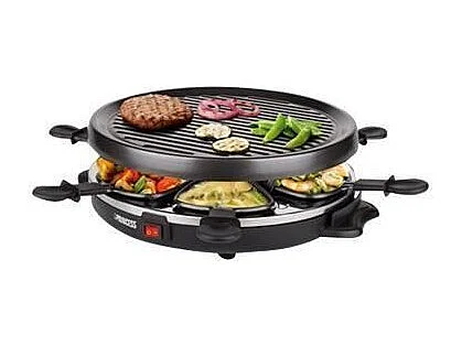 PRINCESS 162725 Appareil a raclette 6 personnes - Noir