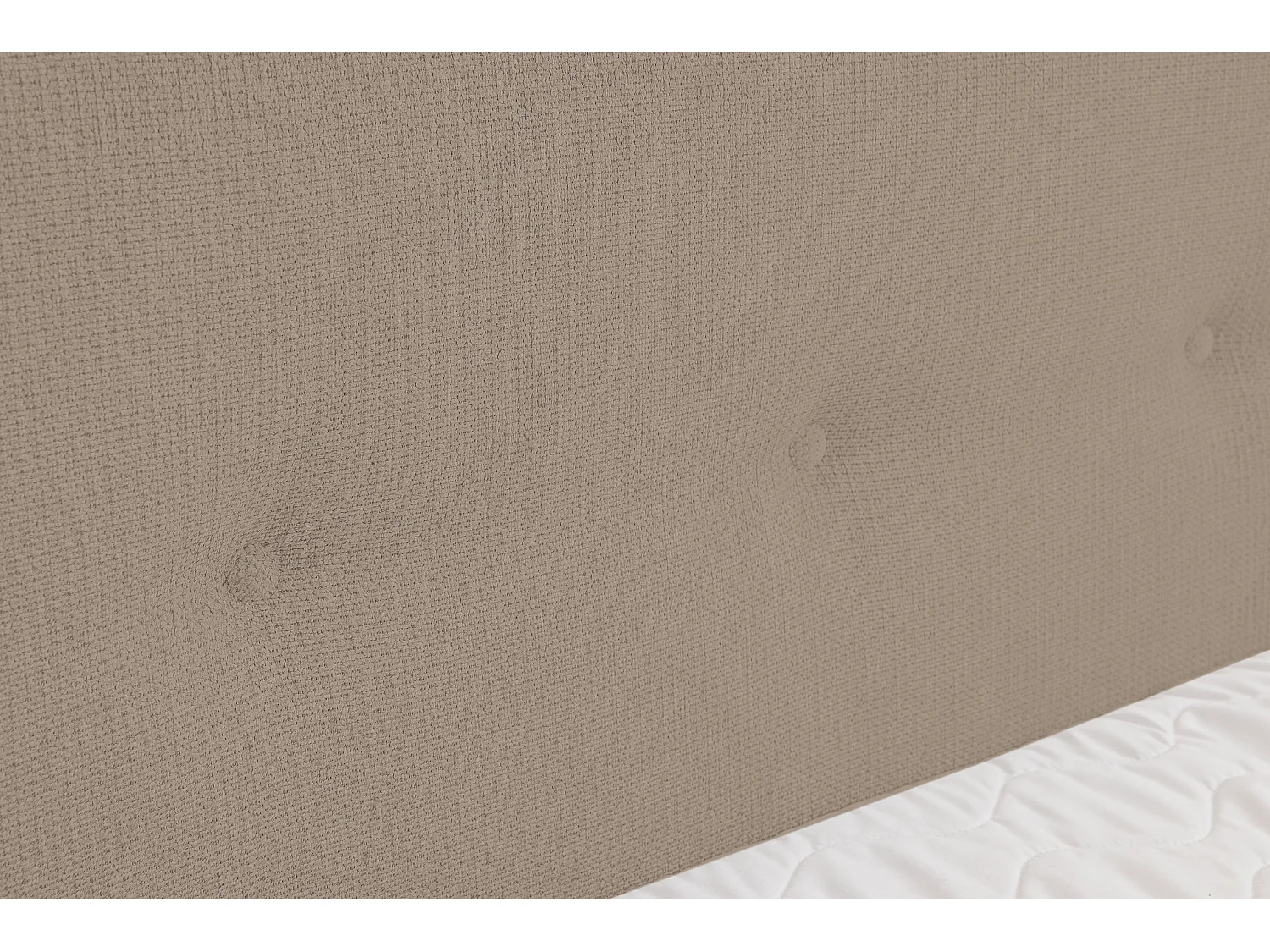 Lit boxspring Calido avec 2 coffres de rangement, lit rembourré Dimensions: 160x200, couleur: marron, tissu structuré