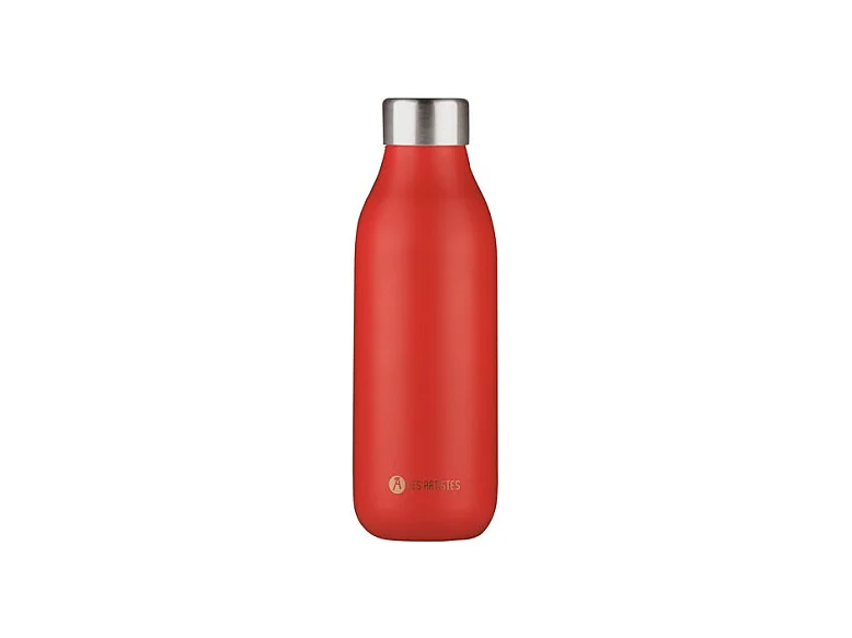 Bouteille Isotherme 500ml Django Bottle'Up 2.0 Rouge - Acier Inoxydable - Etanche - Design Moderne