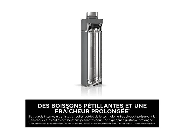 Cuisine art de la table Ninja Gourde isotherme Thirsti grise 530 ml