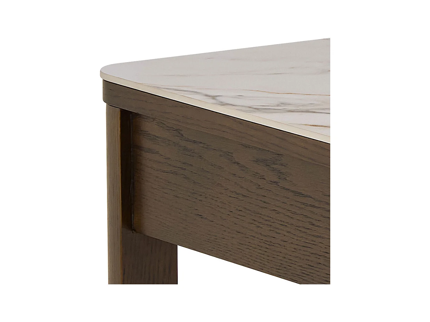 Southampton table basse 1 tiroir beige.