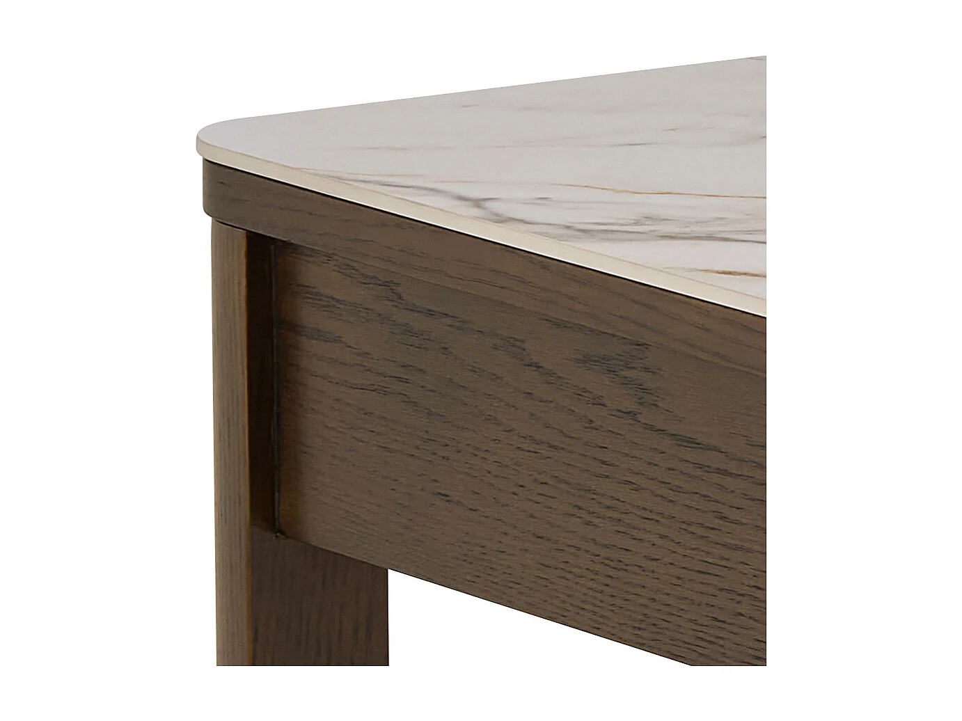 Southampton table basse 1 tiroir beige.