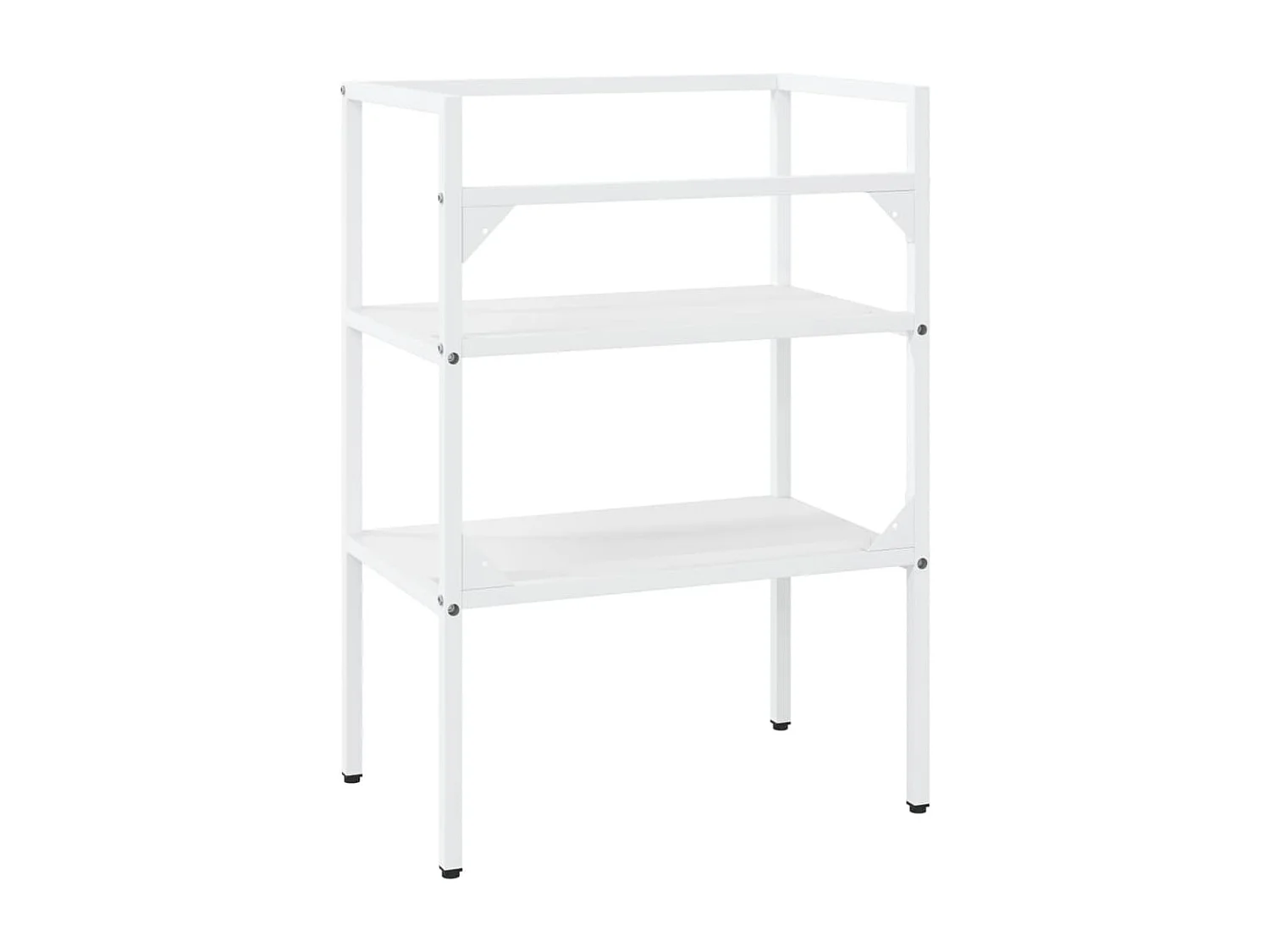 Telaio per lavabo da bagno 59 x 38 x 83 cm in latta 02_0006752