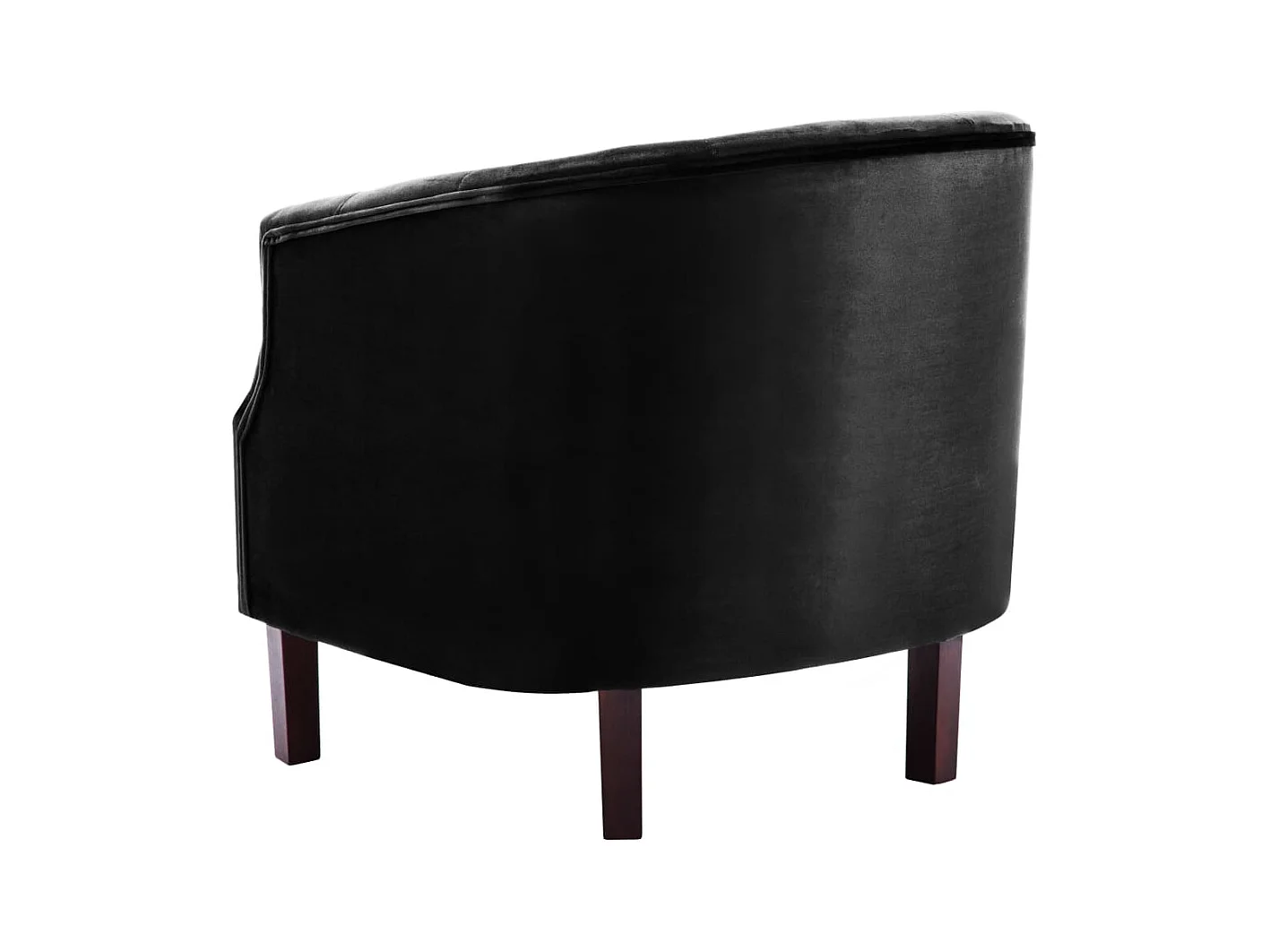 Fauteuil chaise siège lounge noire 65 x 64 x 65 cm 1102155/4