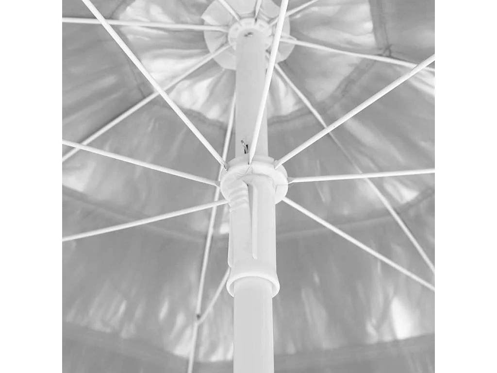 Parasol de plage hawaii blanche 180 x 180 x 180 cm 02_0008386