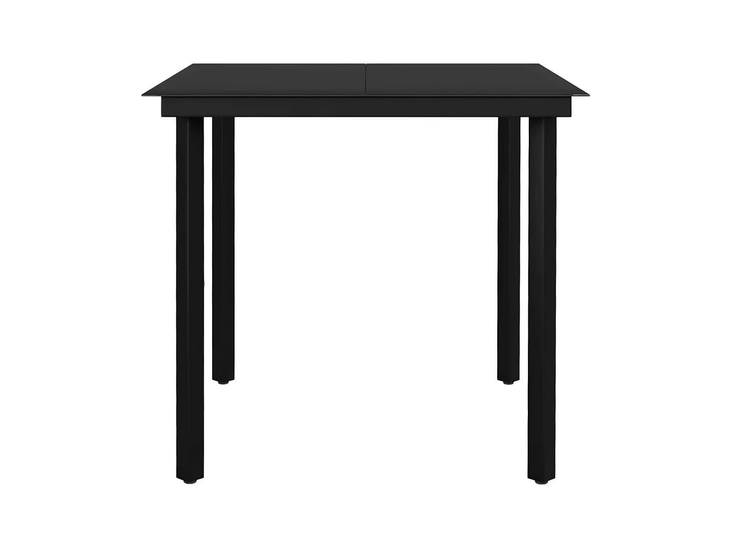 Set da pranzo da giardino 3 pezzi mobili da esterno grigio chiaro 02_0013625