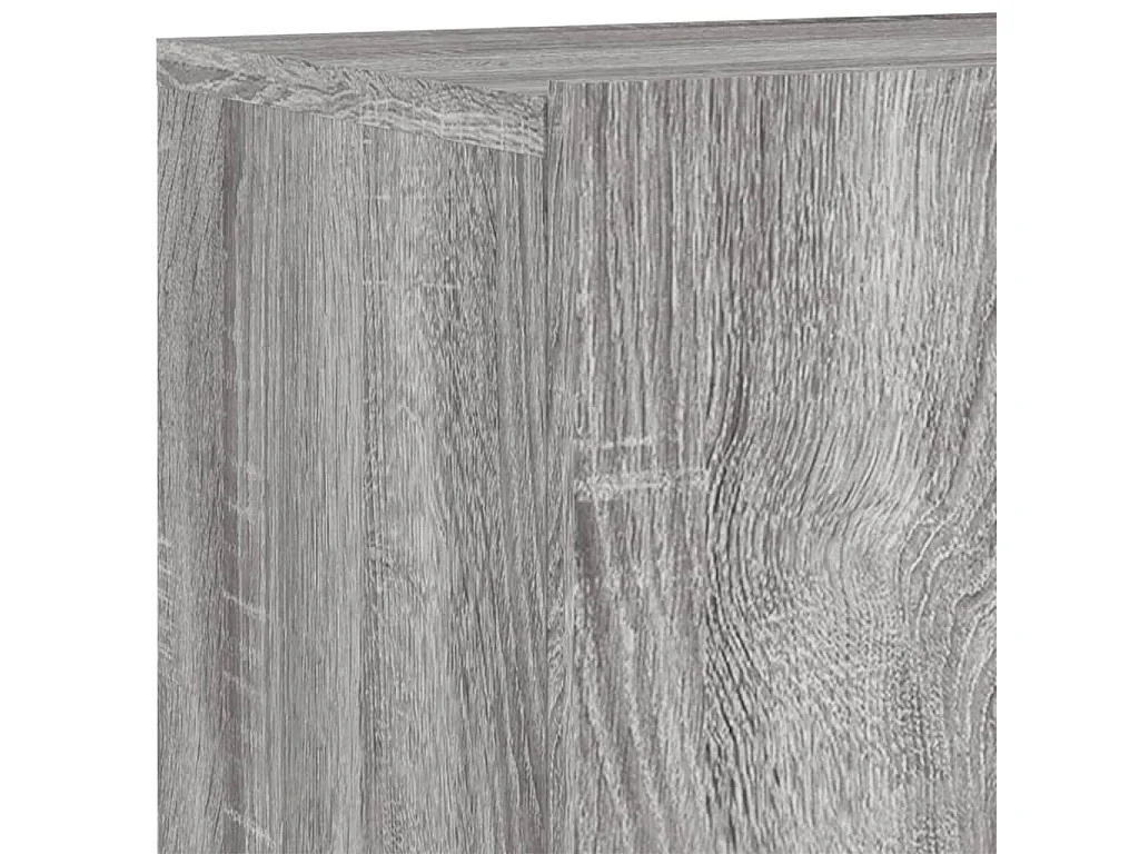 Meuble TV multimédia étagère grise 80 x 30 x 41 cm 02_0028192