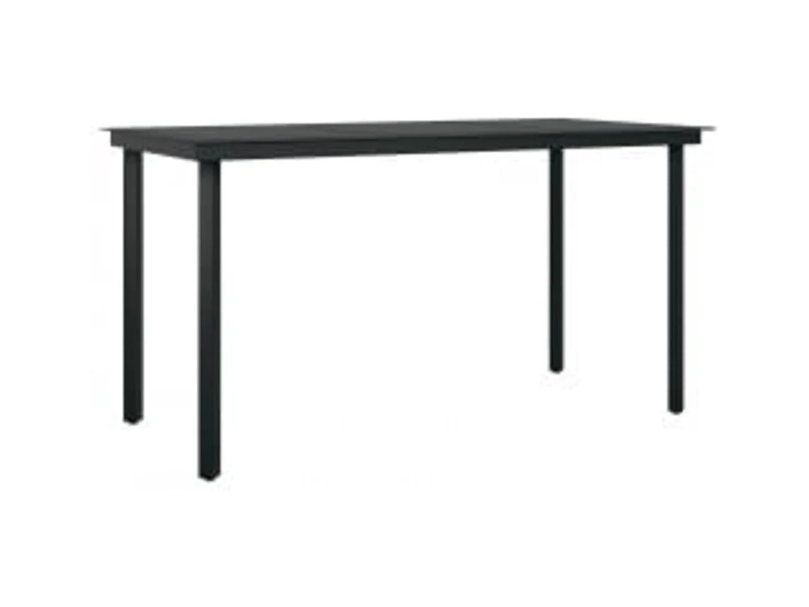 Cuscini per mobili da pranzo da giardino 7 pezzi grigio e nero 02_0014624