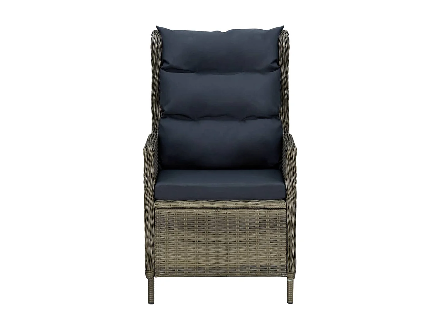 Conjunto de comedor de jardín de 5 piezas para exterior color marrón 02_0013822