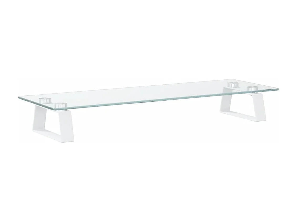 Support de moniteur table métal blanche 60 x 20 x 8 cm 02_0044896