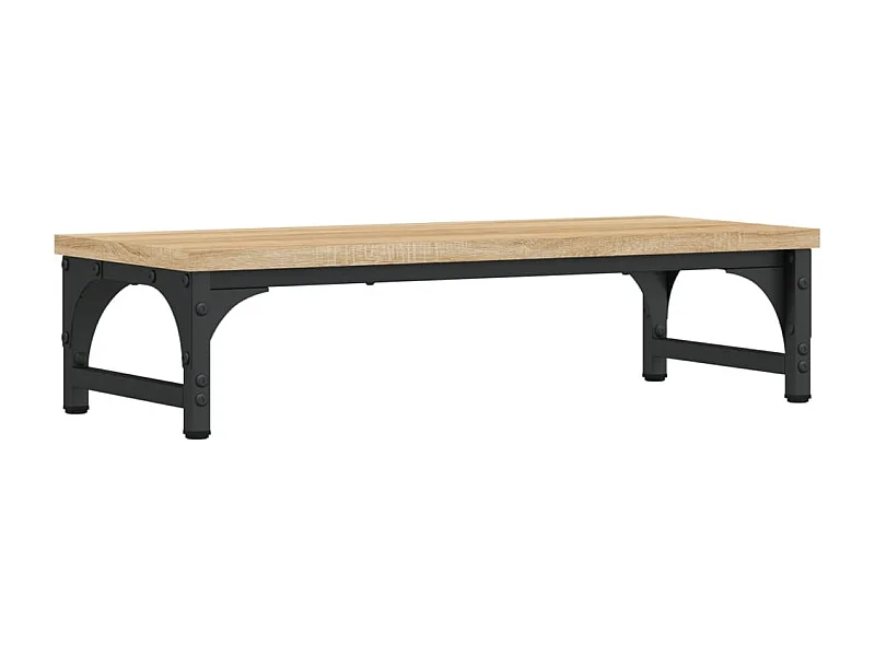 Supporto per monitor tavolo mobile ufficio sonoma 55 x 23 x 14 cm legno ingegnerizzato marrone 02_0044999