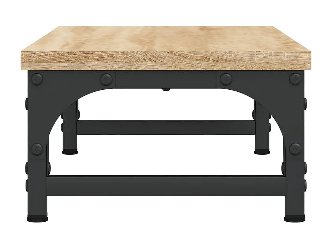 Supporto per monitor tavolo mobile ufficio sonoma 55 x 23 x 14 cm legno ingegnerizzato marrone 02_0044999