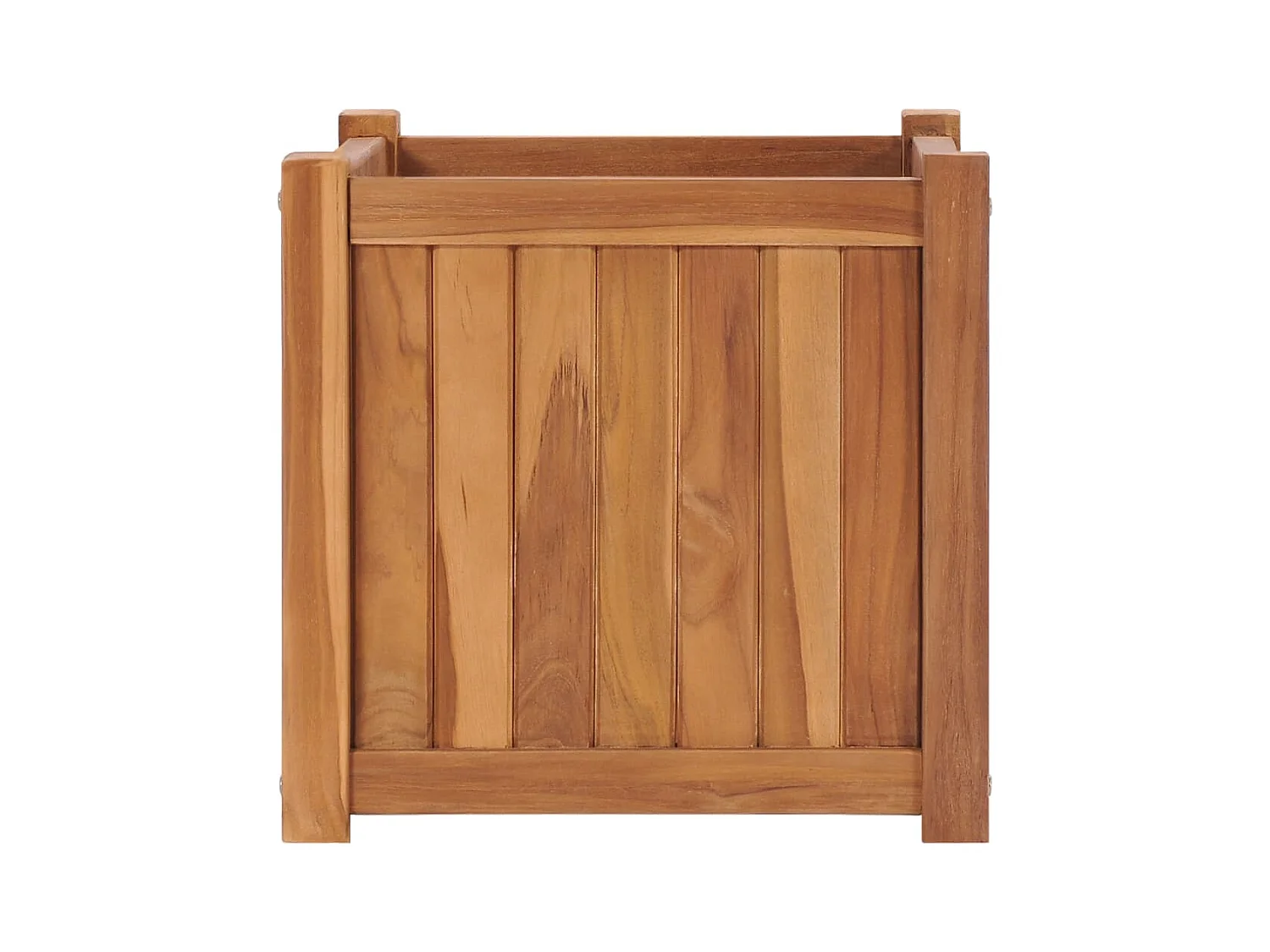 Jardinière bac lit surélevé bois marron 40 x 40 x 40 cm 02_0039230