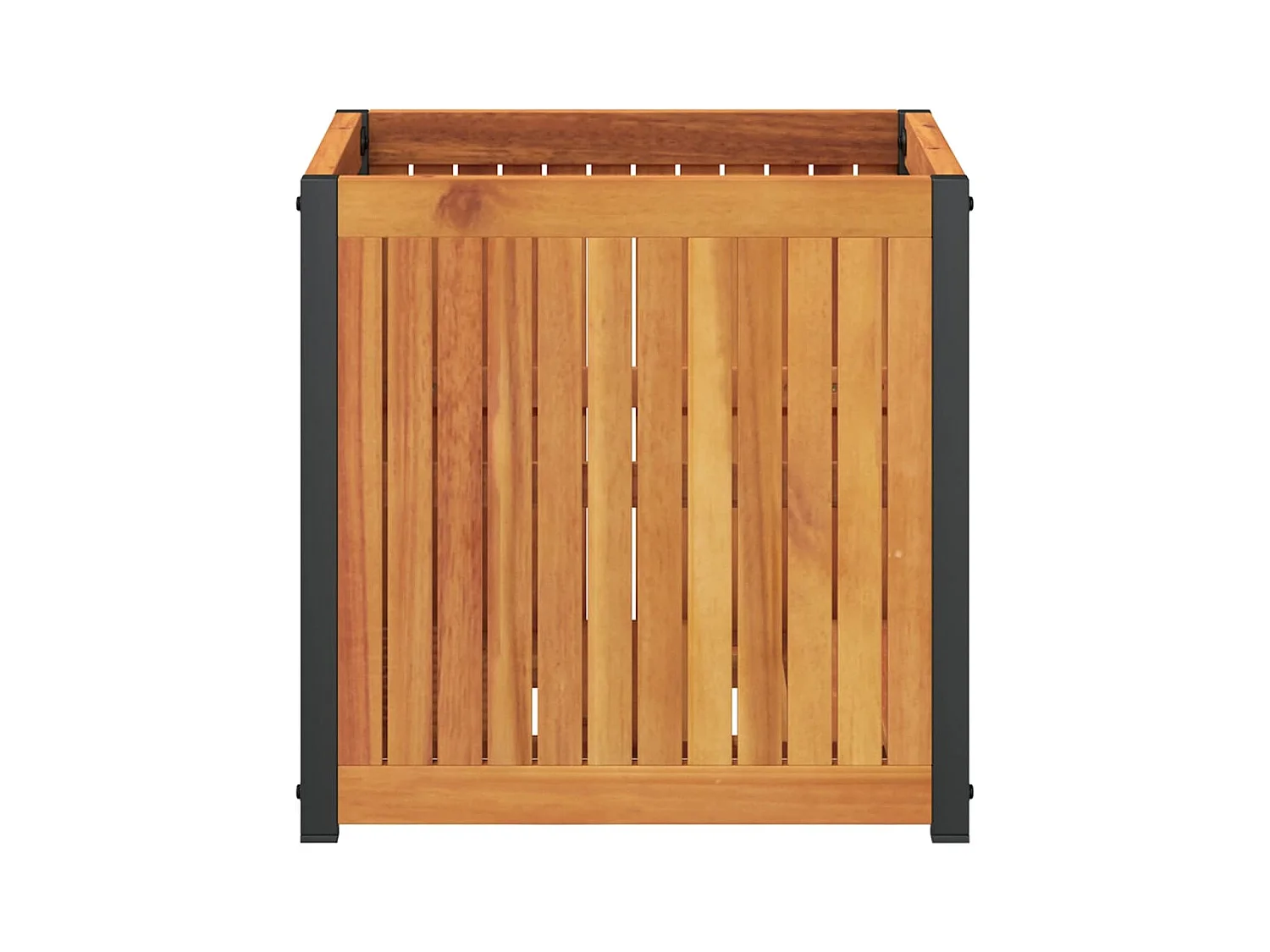 Jardinière bac lit surélevé marron 45 x 45 x 44 cm 02_0037605