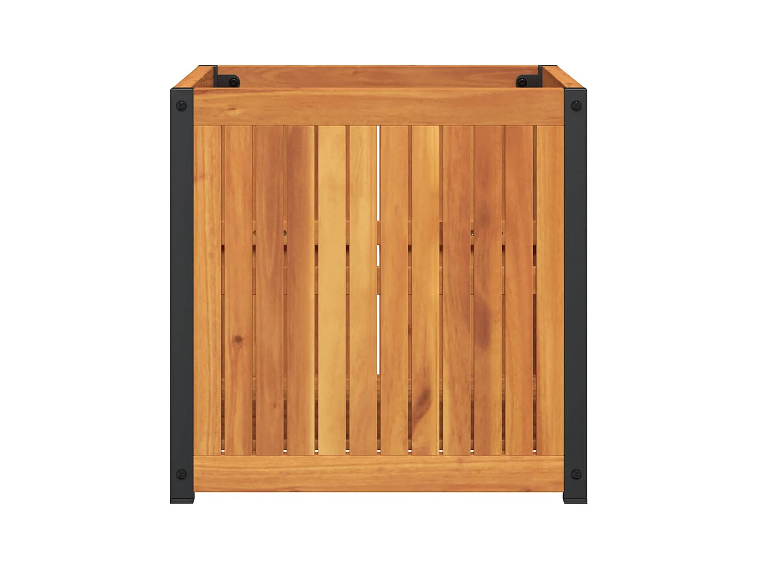 Jardinière bac lit surélevé marron 45 x 45 x 44 cm 02_0037605