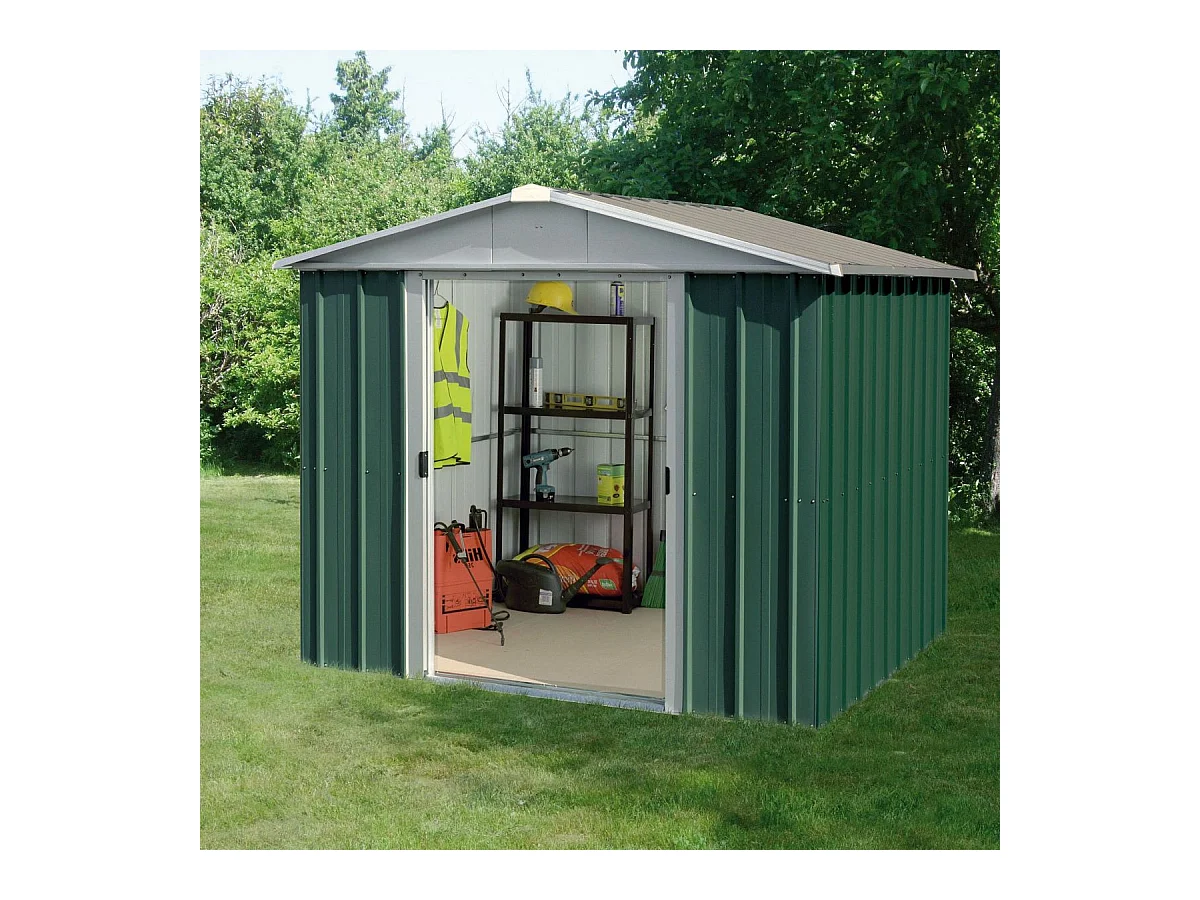 Tuinberging in metaal groen - 5,25 m²