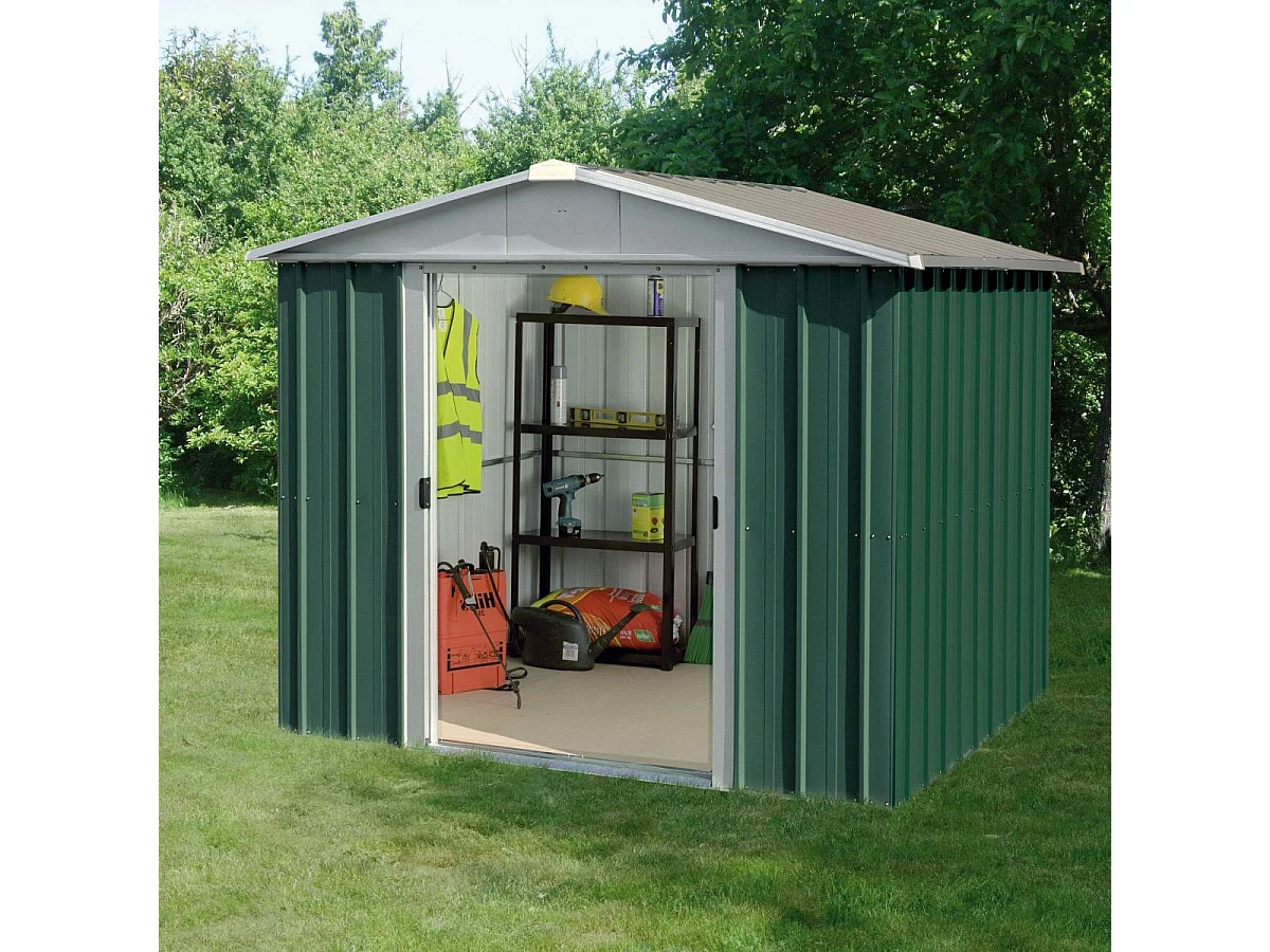 Yardmaster Abri de jardin métal 5,25m² - 87geyz