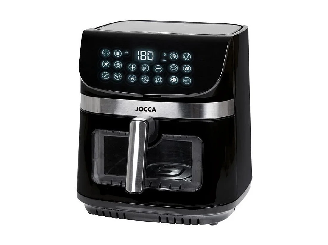 Friteuse a air - JOCCA - 2352 - 9L - 2 Résistances Chauffant - 30,5x38,5x35 cm