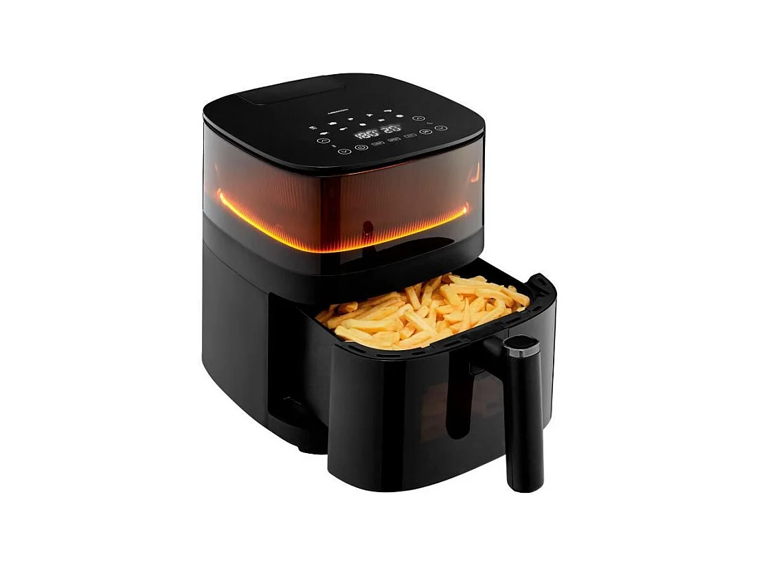 Friteuse a air chaud sans huile - MD 11780 - Température jusqu'a 230 °C - 10 programmes - 5 L - 1500 Watt