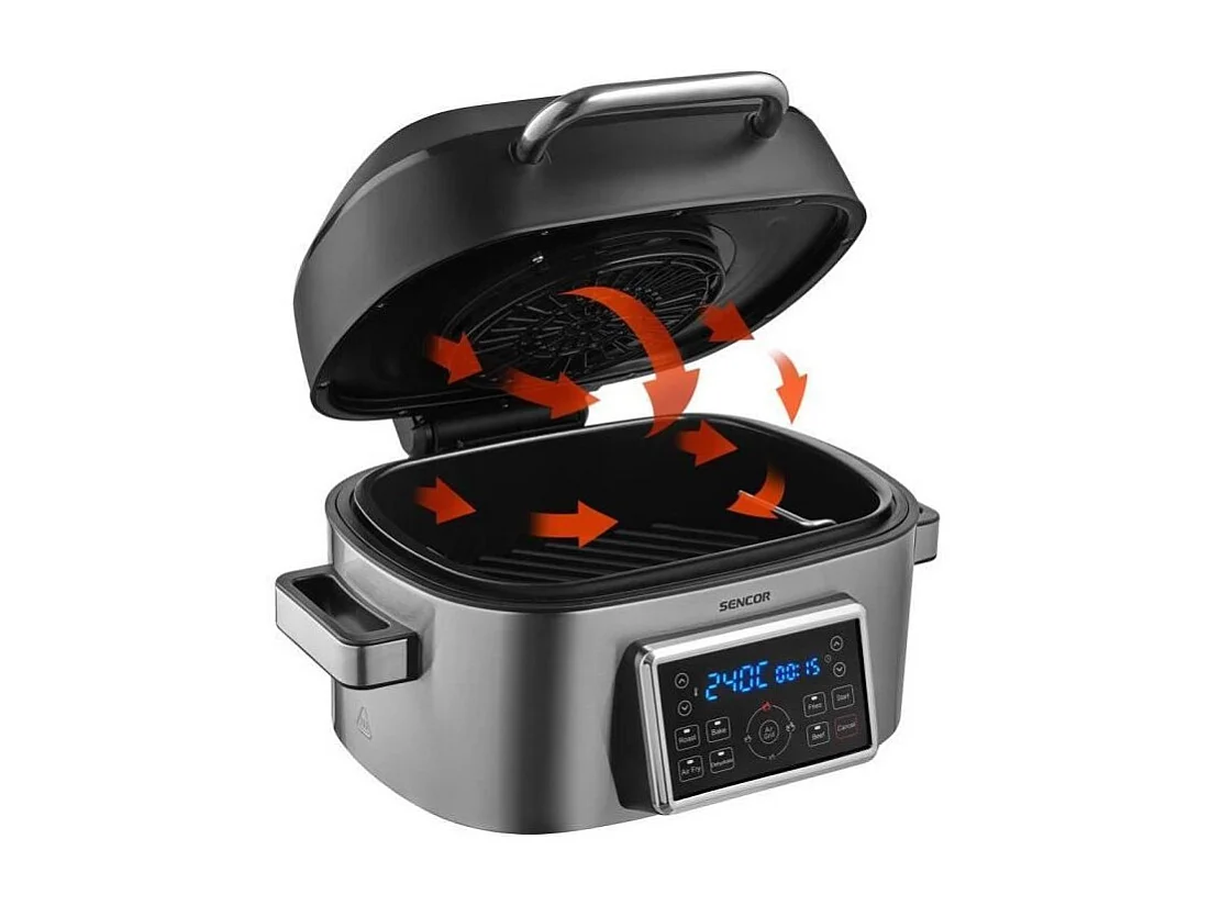 Friteuse a air et grill - Sencor - SBG 8900SS