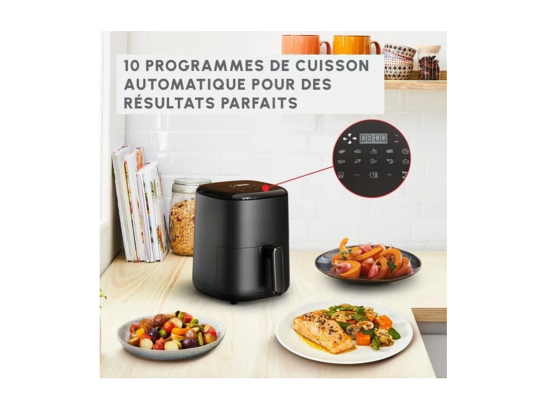 Friteuse zonder olie MOULINEX Easy Fry Compact 3 L 10 Automatische Programma's