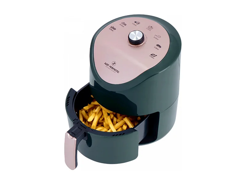 Just Perfecto JL-15: Friteuse à air chaud 1200W avec commande à cadran - 3.5L