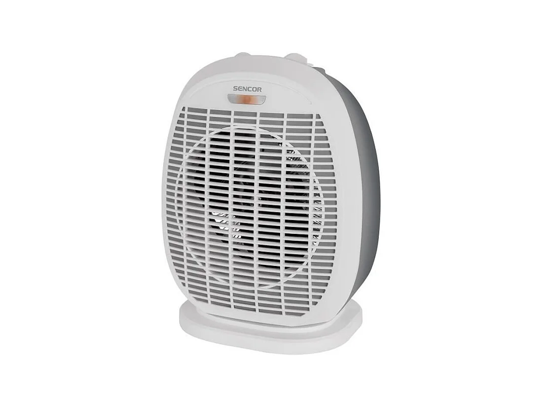 Radiateur a air chaud - SENCOR - SFH 7057WH - 2000 W - 2 niveaux de chauffage - Thermostat - Blanc