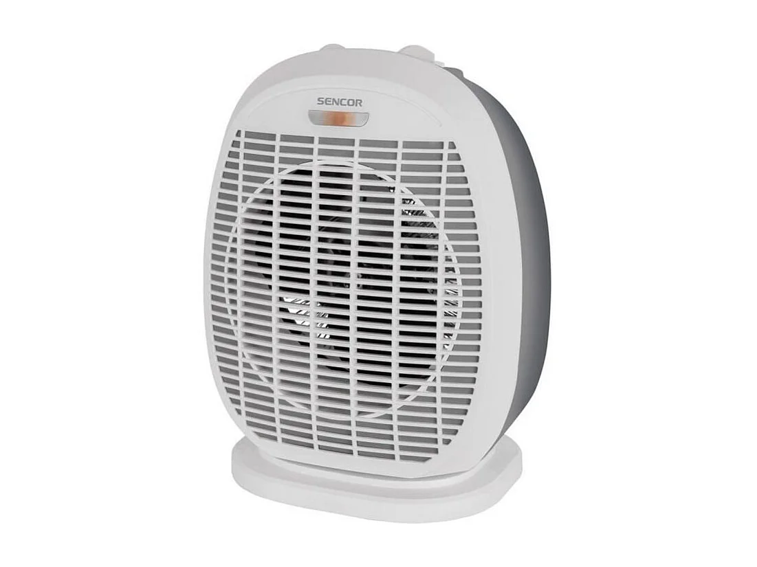 Radiateur a air chaud - SENCOR - SFH 7057WH - 2000 W - 2 niveaux de chauffage - Thermostat - Blanc