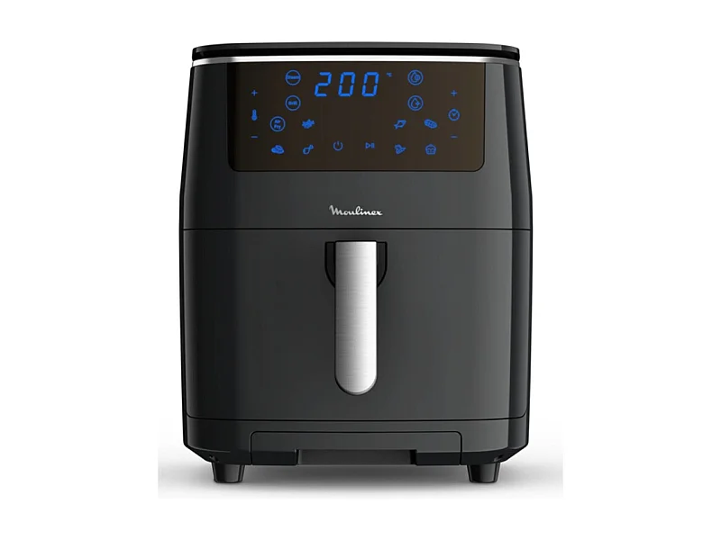 Moulinex AL2018 Friggitrice ad Aria 6,5L, Friggitrice ad Aria Calda, Colore Nero