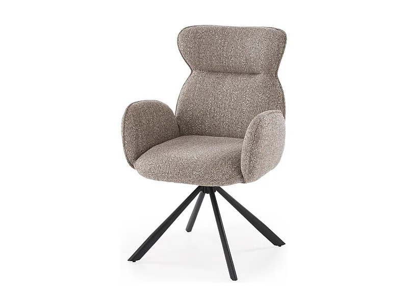 Chaise K571/fonction pivotante/revêtement en tissu/Beige