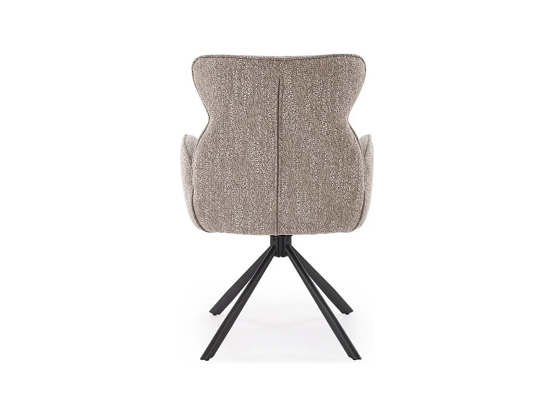 Stuhl K571/Drehfunktion/Stoffbezug/Beige
