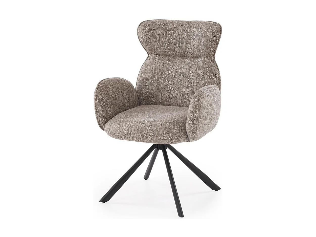 Chaise K571/fonction pivotante/revêtement en tissu/Beige