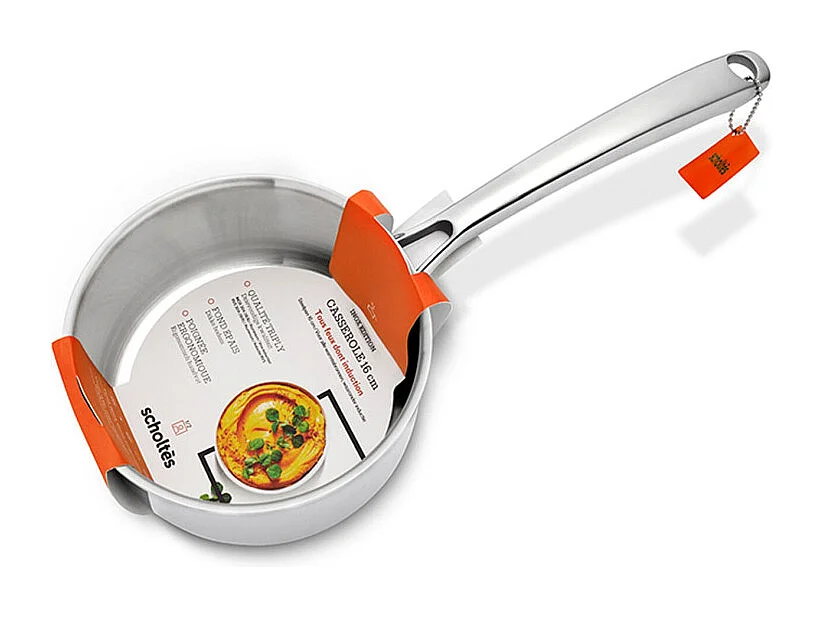 Casserolerie Scholtes CASSEROLE INOX TRIPLY SCHOLTES 16 CM DE DIAMETRE