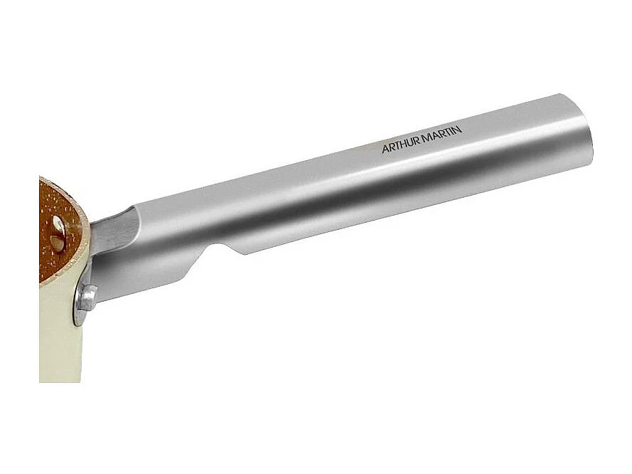 Casserolerie Arthur Martin POELE 28 CM ALU FORGE MANCHE FIXE INOX