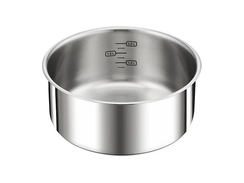 TEFAL INGENIO Preference Casserole 20 cm, Induction, Inox, Empilable, Compatible lave-vaisselle L8983004