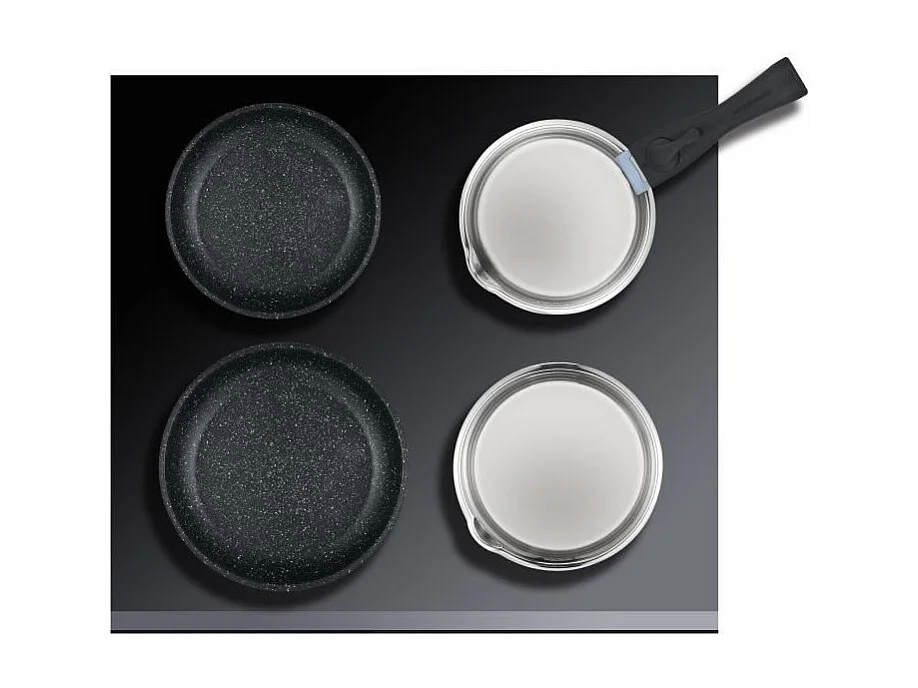 Batterie de cuisine induction - Arthur Martin - AM1275 - Acier inoxydable - 15 pieces - Poignée amovible - Tous feux dont induc