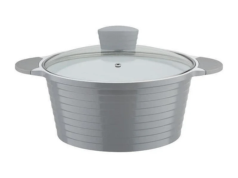 GSW Marmite revetement en céramique Greblon a induction Bolero Grey - 28 cm