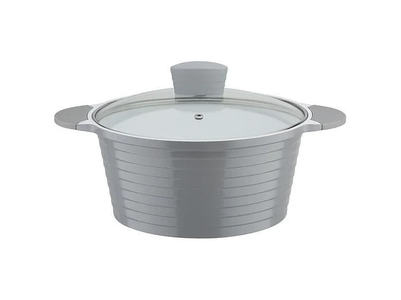 GSW Marmite revetement en céramique Greblon a induction Bolero Grey - 28 cm