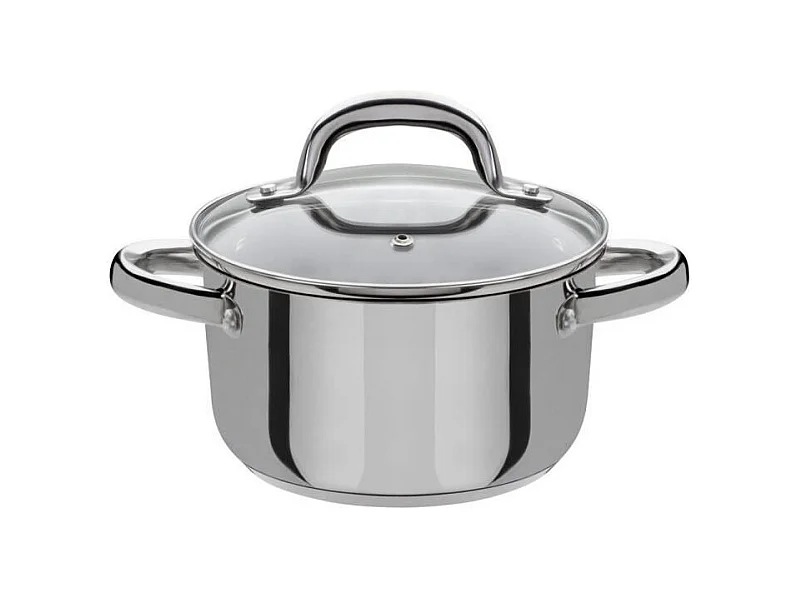 Set 4 pcs batterie de cuisine - GSW - MONTREAL - Induction - Acier inoxydable