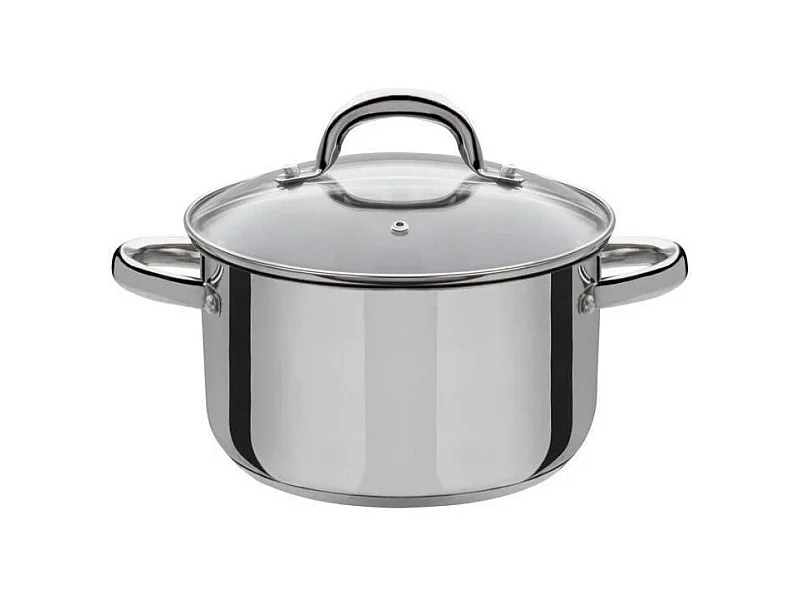 Set 4 pcs batterie de cuisine - GSW - MONTREAL - Induction - Acier inoxydable