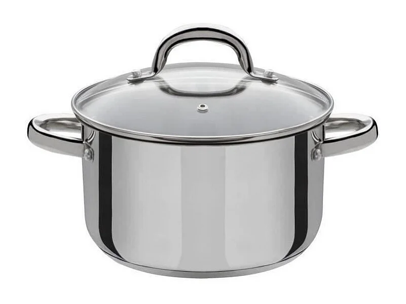 Set 4 pcs batterie de cuisine - GSW - MONTREAL - Induction - Acier inoxydable