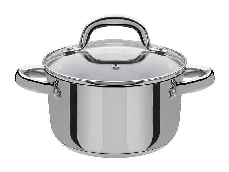 Set 4 pcs batterie de cuisine - GSW - MONTREAL - Induction - Acier inoxydable