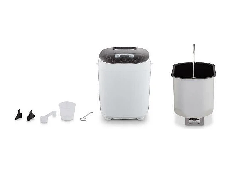 Machine a Pain - MEDION - 50076798 - 950 W - 19 programmes - Hublot - Blanc