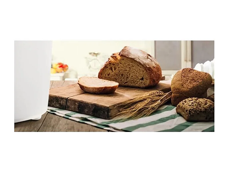 Machine a Pain - MEDION - 50076798 - 950 W - 19 programmes - Hublot - Blanc