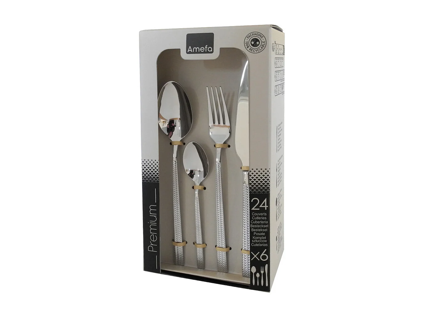 Chic - Ménagère 24 pièces