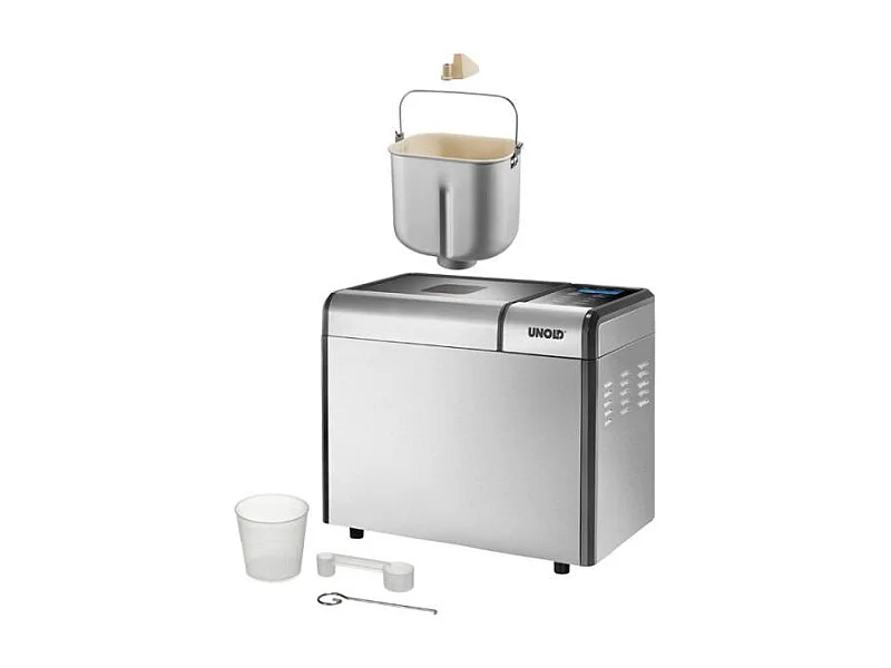 Machine à pain Unold Backmeister Edel en acier inoxydable (68456) - Argent