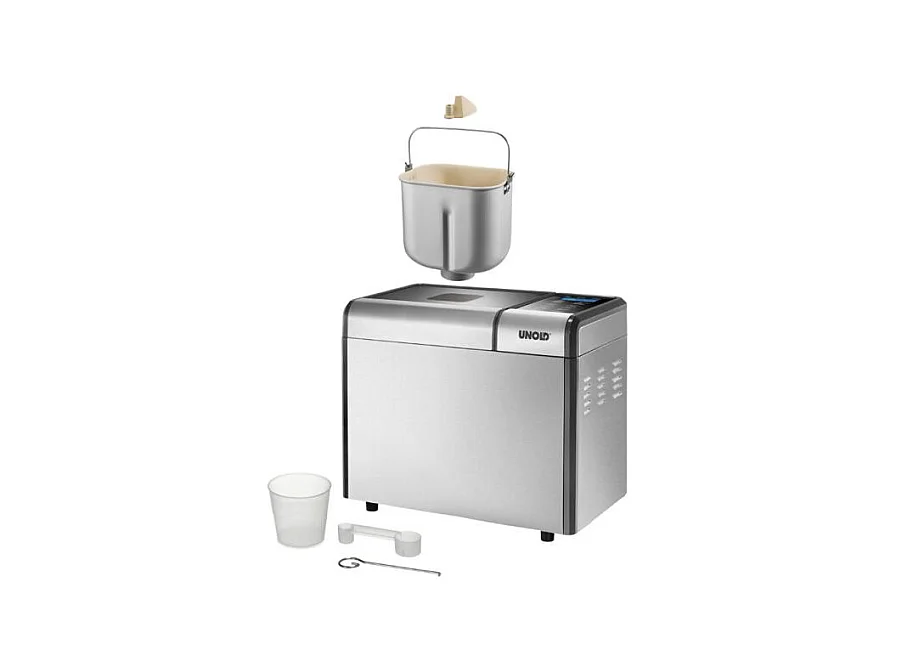 Machine à pain Unold Backmeister Edel en acier inoxydable (68456) - Argent