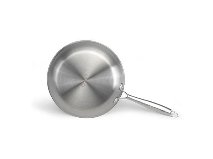 Brigade - Poele en acier inoxydable 20 cm - LIVOO - MEP157 - Acier inoxydable Triply - Tous feux dont induction - Made in France