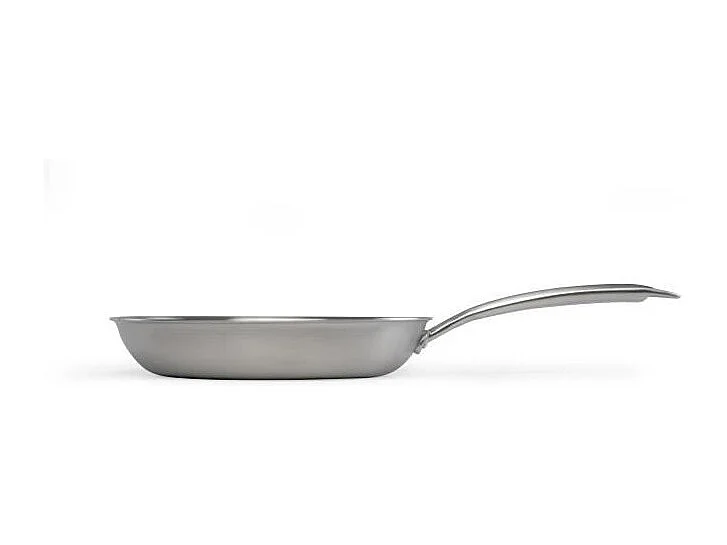 Brigade - Poele en acier inoxydable 20 cm - LIVOO - MEP157 - Acier inoxydable Triply - Tous feux dont induction - Made in France