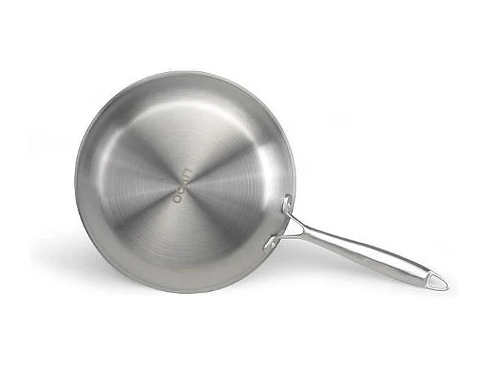 Brigade - Poele en acier inoxydable 20 cm - LIVOO - MEP157 - Acier inoxydable Triply - Tous feux dont induction - Made in France